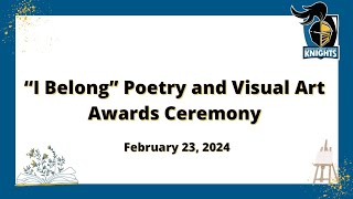 2024 Poetry amp Visual Arts Competition Awards Ceremony [upl. by Symons]