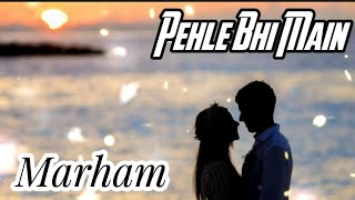 Marham Pehle Bhi Main Slowed and Reverb Animal movie song [upl. by Niwled]