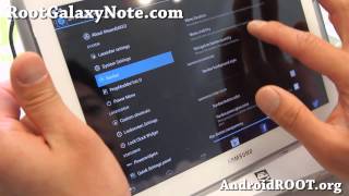 BAKED ROM for Rooted Galaxy Note 101 GTN8000GTN8013 [upl. by Cristy]