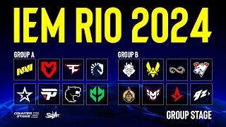 Day 1  IEM Rio 2024  Group Stage  КРNВОЙ ЭФИР [upl. by O'Shee]