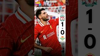 Liverpool vs Real Betis 10 Highlights shorts football [upl. by Anauqal238]