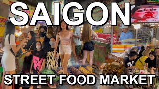 The BEST STREET FOOD in SAIGON Vietnam 🇻🇳 Ho Chi Minh City [upl. by Shurlock]