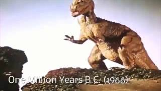 Evolution of Cinema Dinosaurs 19202015 [upl. by Race]