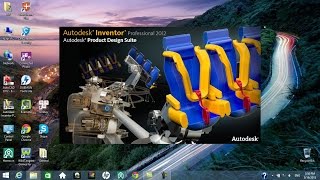 Install Autodesk Inventor 2012 on Windows 81 [upl. by Nortna912]