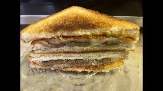 grandmahursheycooks E73Pizza Grilled Cheese [upl. by Srini688]