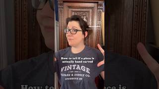 Refinishing tip secondwindvtg diytips refinishedfurniture restore [upl. by Alegnasor]