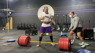 Event 2 Recap 3REPMAX DEADLIFT—2021 Last Chance Qualifier [upl. by Atnohs]