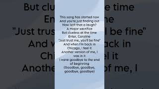 End of Beginning  Djo music joekeery lyrics [upl. by Sirdi]