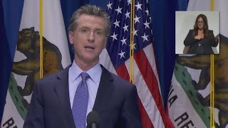 Newsom warns Norwalk to end homeless shelters ban [upl. by Louella]