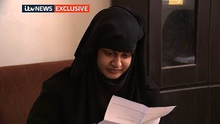 Shamima Begum is shown letter revoking British citizenship [upl. by Inalaehak]