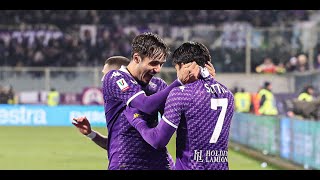 Highlights Coppa Italia  Fiorentina vs Parma 22 41 dcr [upl. by Ylekalb]