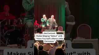 Jim Caviezel Makes Singing “Debut” With “Have Yourself a Merry Little Christmas” shorts [upl. by Carilla]