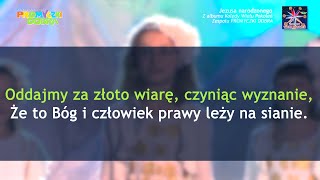 🎤🎵🎄quotJezusa narodzonegoquot  wersja karaoke z wokalem  Kolędy Wielu Pokoleń  Promyczki Dobra [upl. by Noteek242]