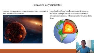 Formación de yacimientos minerales Monchy Ventura Aponte [upl. by Llennehc]