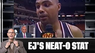 EJ Took Chuck Back in Time on Tonights NeatO 😆  NBA on TNT [upl. by Ecirahc]