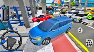 New Old KIA Carnival MPV Car In Auto Repair Shop  3d driving Class android  gameplay cargame [upl. by Ayekin]