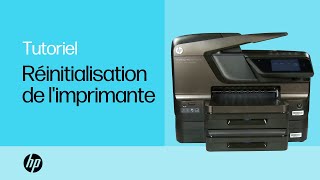 Réinitialiser votre imprimante HP  Imprimantes HP  HP Support [upl. by Ebeohp]