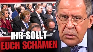 UNFASSBAR🚨Russischer Außenminister STÜRMT NATO GIPFEL [upl. by Acinomaj]