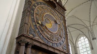 Astronomische Uhr Rostock von 1472 auf dem Weg zum UnescoWeltkulturerbe [upl. by Aridaj]