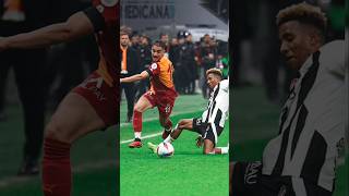 Galatasaray Yunus Akgün Gedson Fernandes çalımı football skills keşfet shorts fyp [upl. by Dedric]