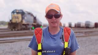 Meet Jessica CSX Transportation Employee [upl. by Nylahs]