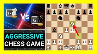 Aggressive Chess Engine Game Koivisto 90 vs Koivisto 90 Watch and Learn Chess [upl. by Atniuq463]