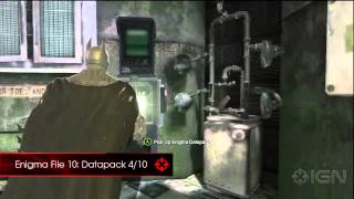 Batman Arkham Origins Walkthrough  Enigma File 10 Locations [upl. by Euqirrne819]