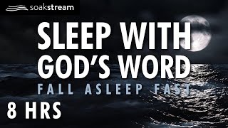 SOAK IN GODS PROMISES BY THE OCEAN  SLEEP WITH GODS WORD  100 Bible Verses For Sleep [upl. by Rabi]