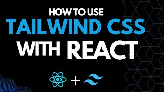 How to use TailWind CSS in React JS 🔥 Install Tailwind CSS in React App from Scratch [upl. by Bolton]