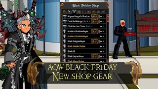 AQW Black Friday 2018 Rares Shop  Abyssal Angels Shadow Class [upl. by Adar]