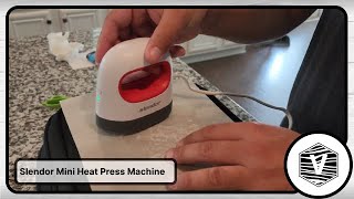 Unlock Your DIY Potential with the Slendor Mini Heat Press Product Review [upl. by Vaughn612]