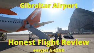 My Honest Review easyJet Gibraltar to London Gatwick [upl. by Ahsitahs]