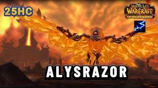 ELEMENTAL SHAMAN ALYSRAZOR 25H  FIRELANDS Cataclysm Classic  Week 3 P3  Sun Tse [upl. by Irot]