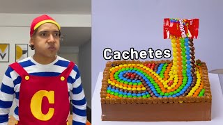 1 hora de los MEJORES Tiktoks de Rubén Tuesta y CACHETES 🤣😂  Storytime con pastel Parte 57 [upl. by Ailedamla703]