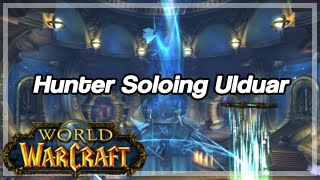 World of Warcraft Hunter Soloing Ulduar all Bosses [upl. by Atnoek316]