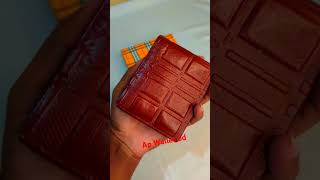 Burberry Genuine Leather Premium Short Wallet viralvideo foryou louisvuittonbag burberrybag [upl. by Yelssew873]