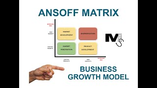 Ansoff Matrix  Business Stretegy amp Growth  Simplest explanation Ever [upl. by Atteuqihc]