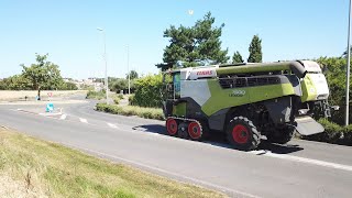 Dernière Moisson de Blé Lexion 7500 CharenteMaritime [upl. by Efal3]