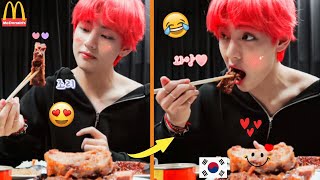 When BTS So Hungry Eating Moments [upl. by Arlana]