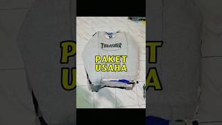 PAKET USAHA THRIFTING  CREWNECK BRANDED thrifting [upl. by Eddi]