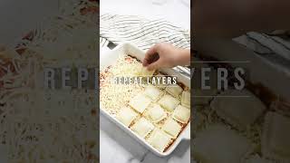 EASY Ravioli Casserole freezermeals recipe ravioli [upl. by Susann]