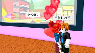 EXPOSING WEIRD DATERS IN ROBLOX [upl. by Euqirdor]