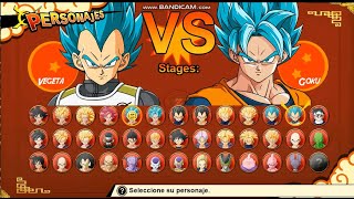 Dragon Ball Z Kakarot MUGEN Gameplay  Zohan Gaming [upl. by Agata169]