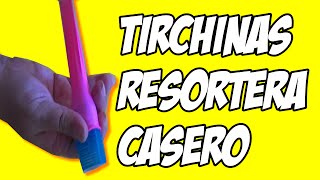 Hacer tirachinas resortera o ballesta casero con globos y tubos del pelo juguetes reciclados imagi [upl. by Naenaj110]