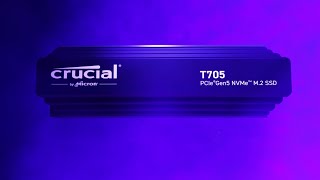 T705 NVMe SSD Fastest one from Crucial [upl. by Borg]