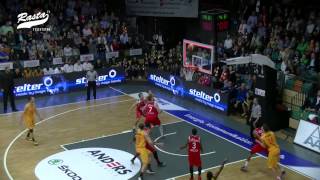 18 Spieltag 20142015 RASTA Vechta vs sOliver Baskets 6679 [upl. by Lenra]