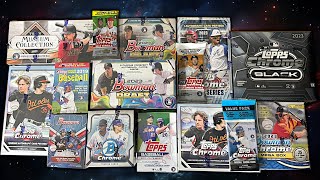 MultiYear Baseball Card Box Openings [upl. by Nimoynib]