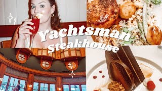 Is This The Best Steakhouse In Disney World  Yachtman Stakehouse Review [upl. by Reisfield]