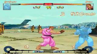 street fighter 4 mugen life bar and super bar WIP update by NMO team [upl. by Market728]