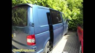 T5 1 Electric Sliding Doors  Genuine Vw Retrofit [upl. by Nodlew500]